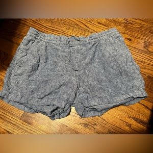 Old navy blue fabric shorts size xl